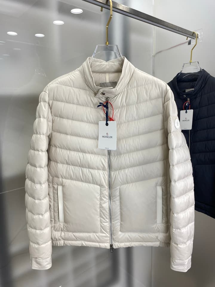 Moncler Arnique Men's Short Down Jacket – 25 Collection in Classic Black