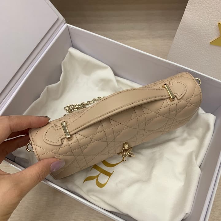Dior Miss Mini Chain Handbag in Beige