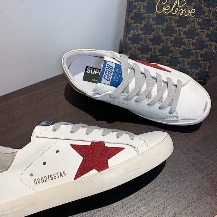 Golden Goose Superstar Graffiti Sneakers – SS22 in Black Star Rose Gold Toe