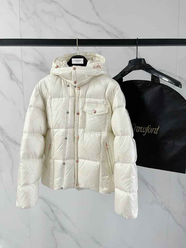 Moncler Men's Fashion Hooded Down Jacket – 25FW in Black Hooded Puffer