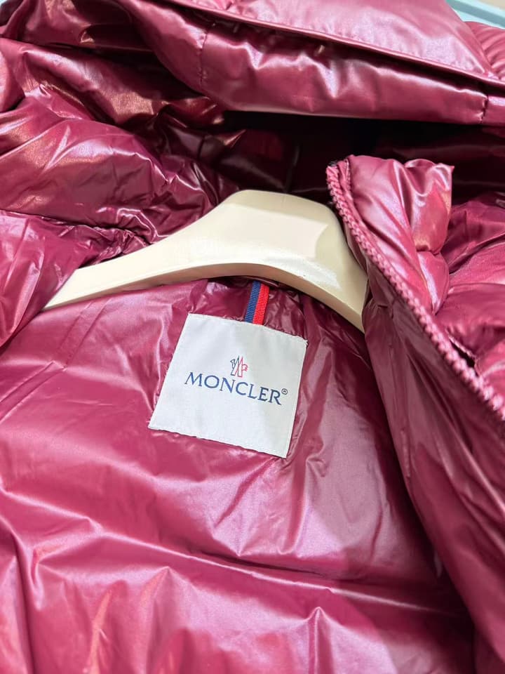 Moncler Kids Puffer Jacket – 2025 Collection in Light Pink