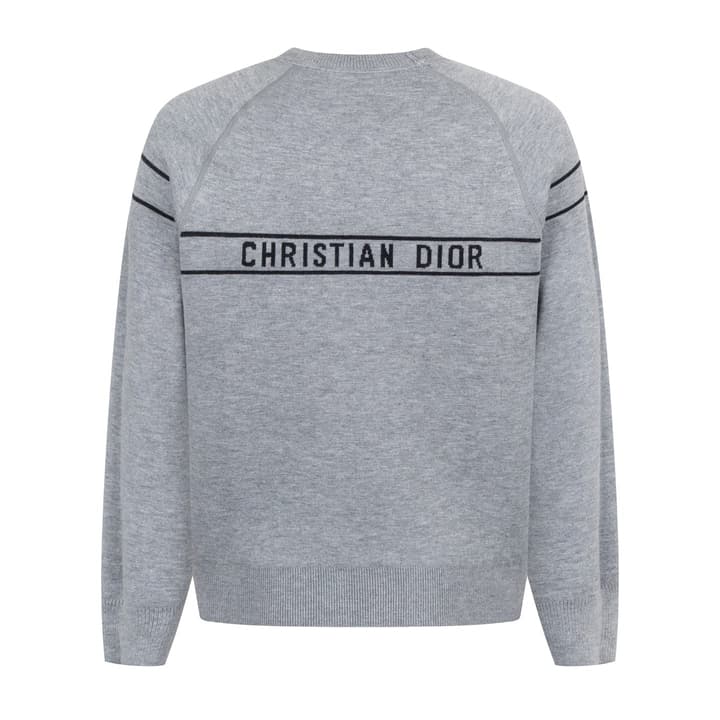Dior Oblique Reversible Cashmere Crewneck Sweater – 25FW