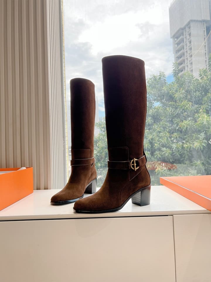Hermès Classic Riding Boots – Autumn/Winter Collection – 2024 in Black