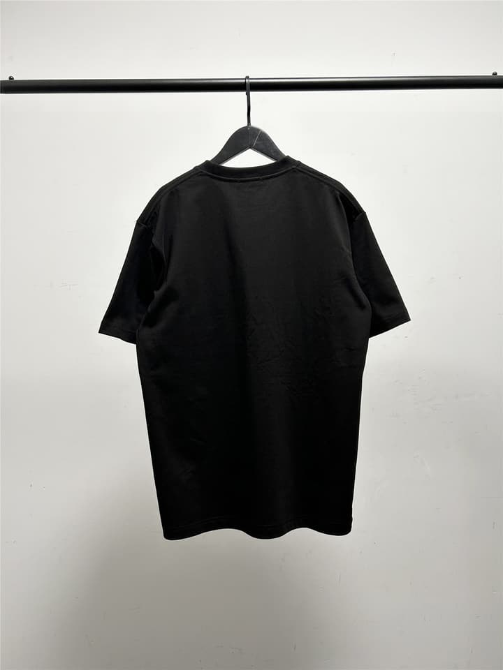 Loewe Pocket Embroidery Logo T-Shirt – 2025 Spring/Summer Collection in Classic Black