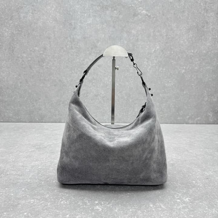 Balenciaga Le City Hobo Bag – Small in Frosted Grey