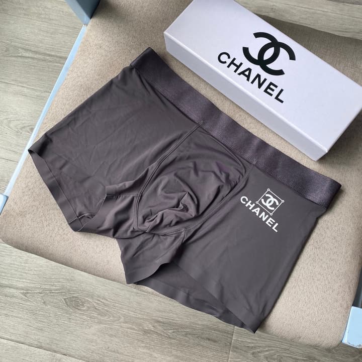 Chanel Men's Seamless Ice Silk Underwear – 3-Pack
