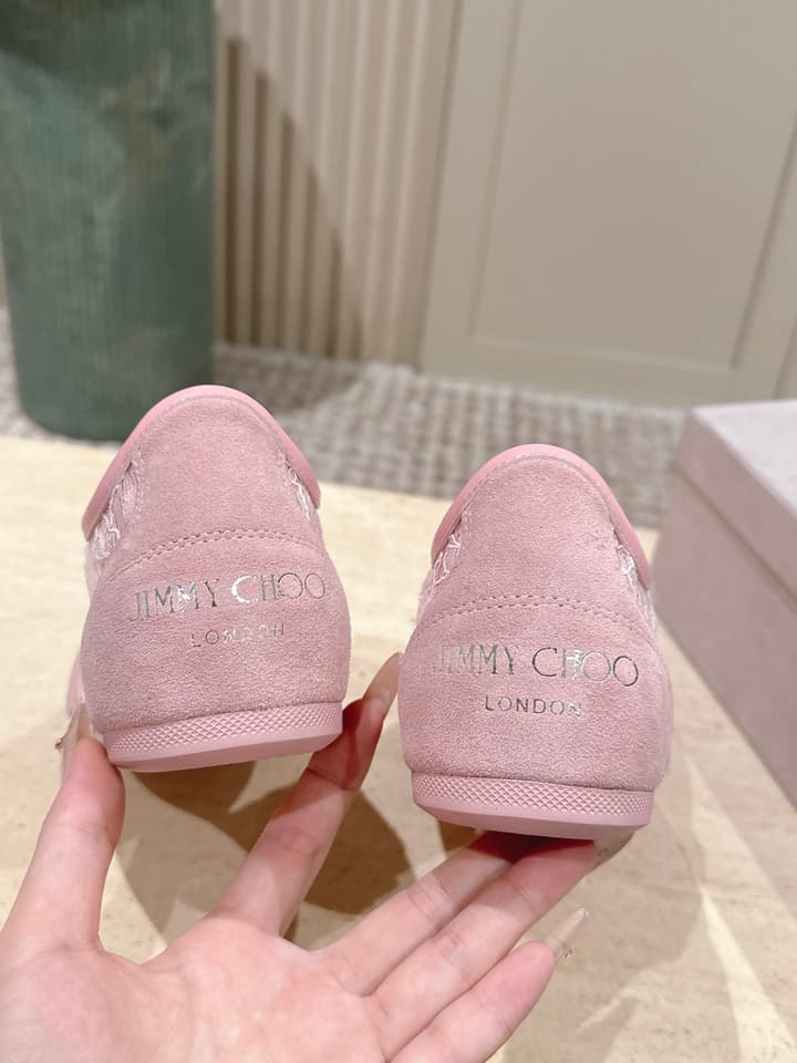 Jimmy Choo Diamond Lace Sneakers in Black Lace