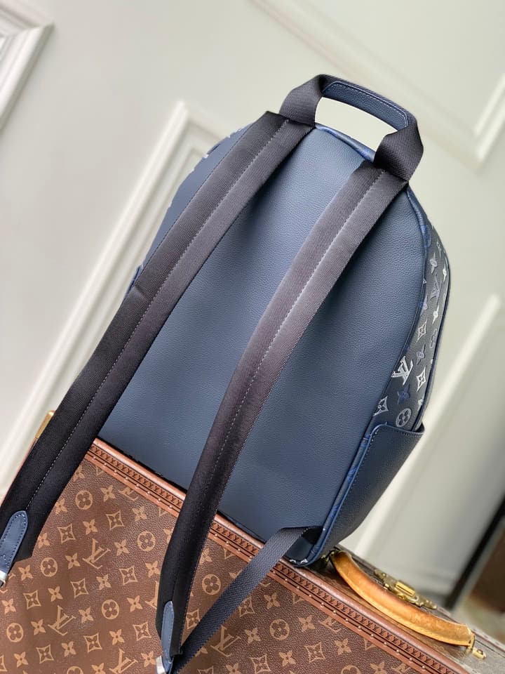 Louis Vuitton Discovery PM Backpack – Monogram Shadow in Navy Blue Monogram Shadow