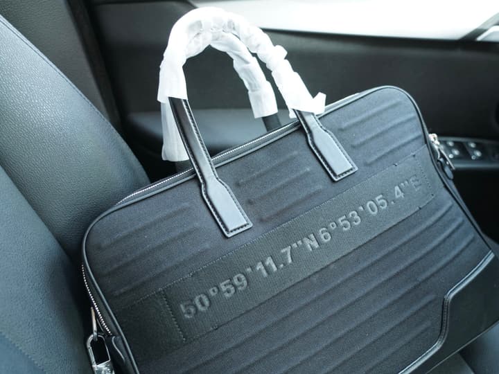 RIMOWA High-Version Crossbody Backpack in Matte Black Briefcase