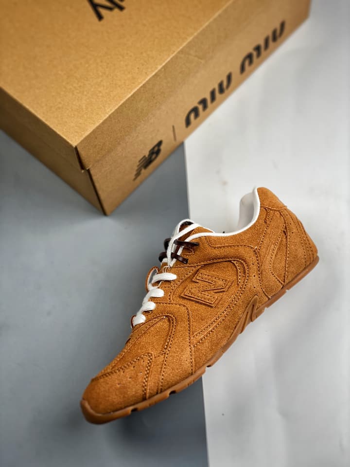 Miu Miu x New Balance NB530SL Distressed Sneakers – 2024 Collection