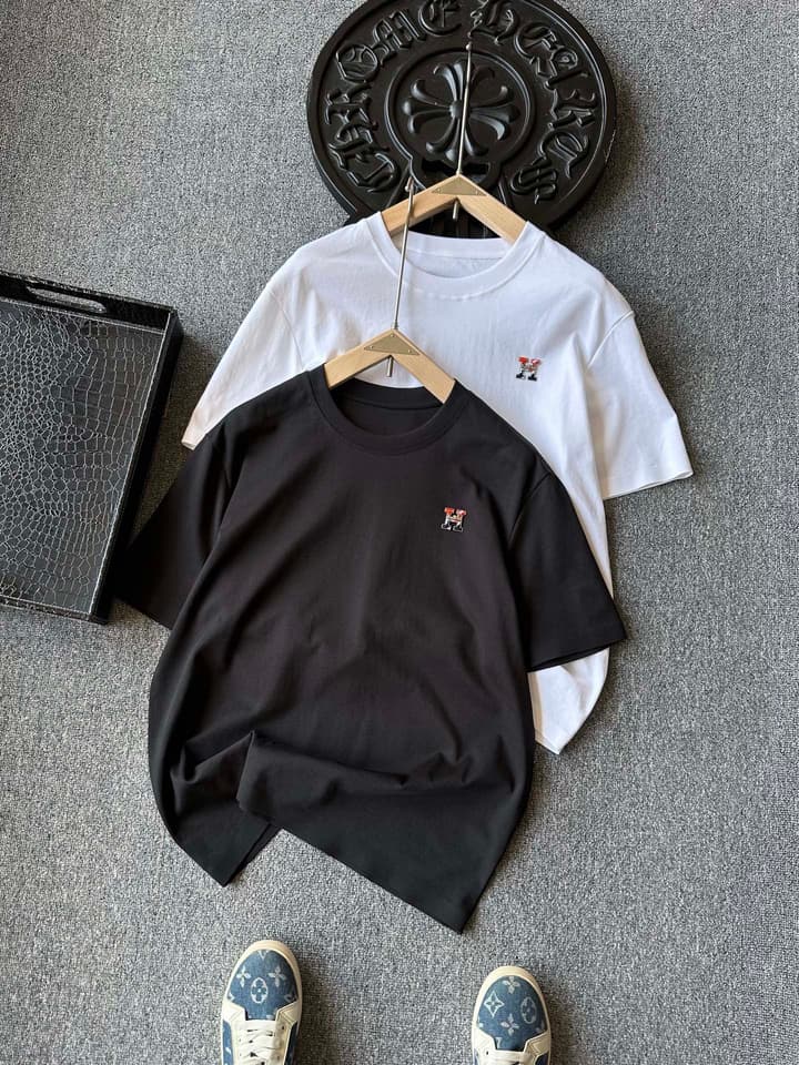 Hermès Liquid Ammonia Ice Silk T-Shirt – 2025 Collection in Black