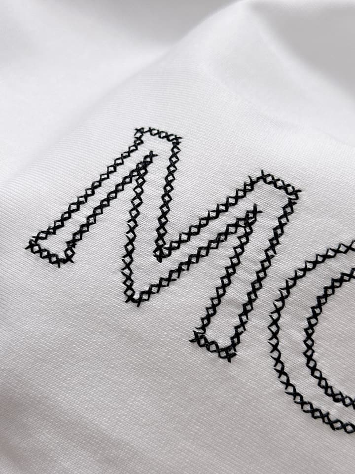 Moncler Woven Pocket Embroidery Logo T-Shirt – 2025SS in Black