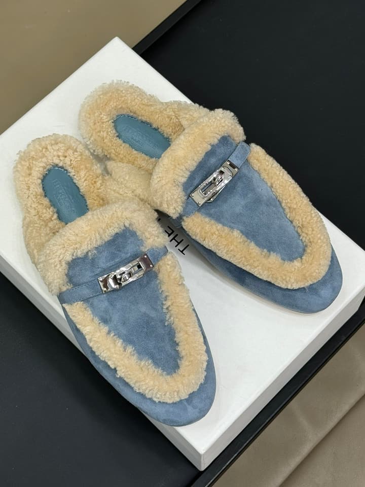 Hermès H Kelly Classic Mule Slippers – 24FW
