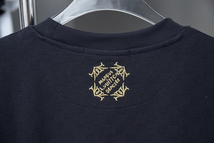 Louis Vuitton Checkerboard Jacquard Logo T-Shirt – 26SS in Black