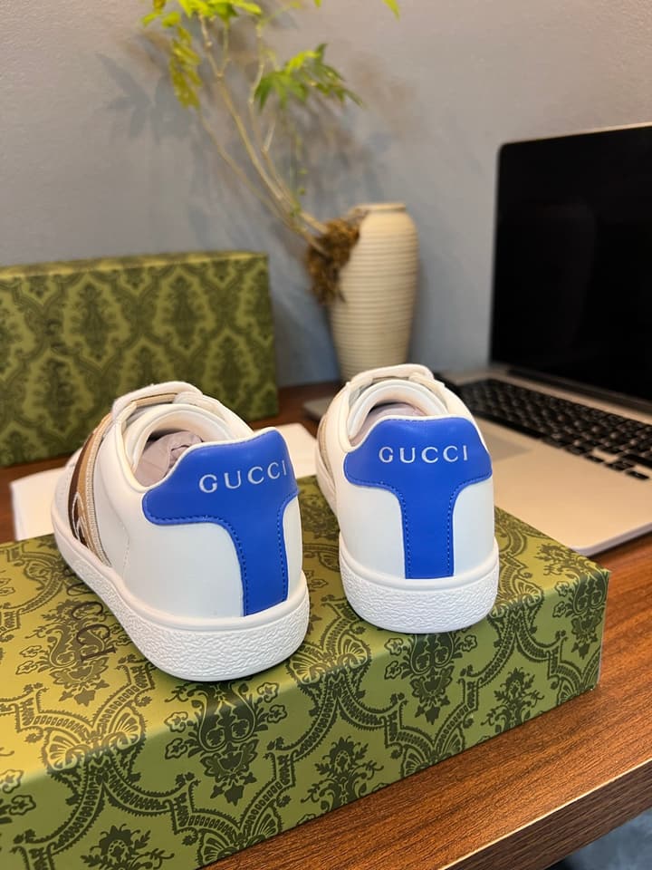 Gucci Kids Sheepskin-Lined Sneakers – Kids Collection