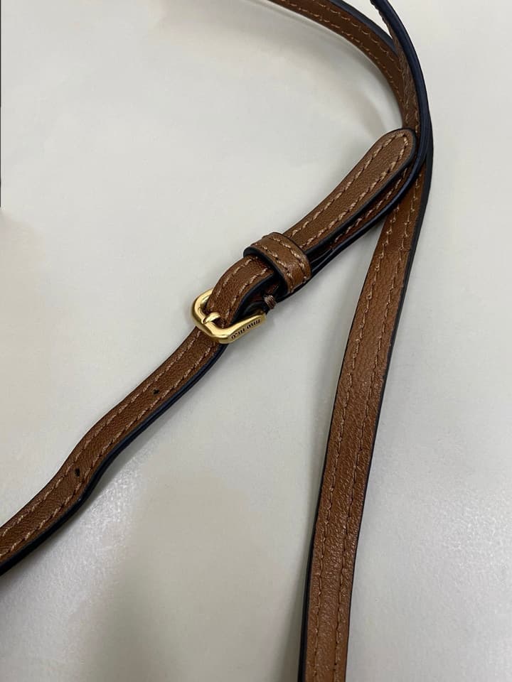 Miu Miu Mini Handbag in Caramel