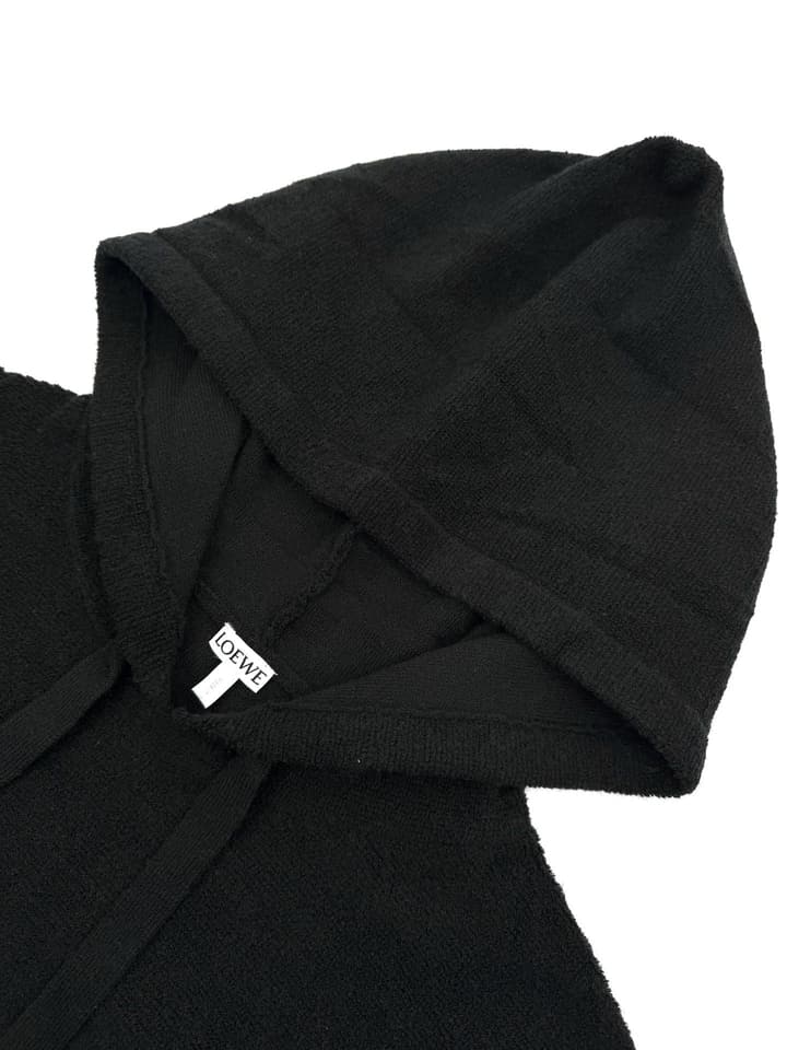 Loewe Anagram Embroidered Wool Hoodie