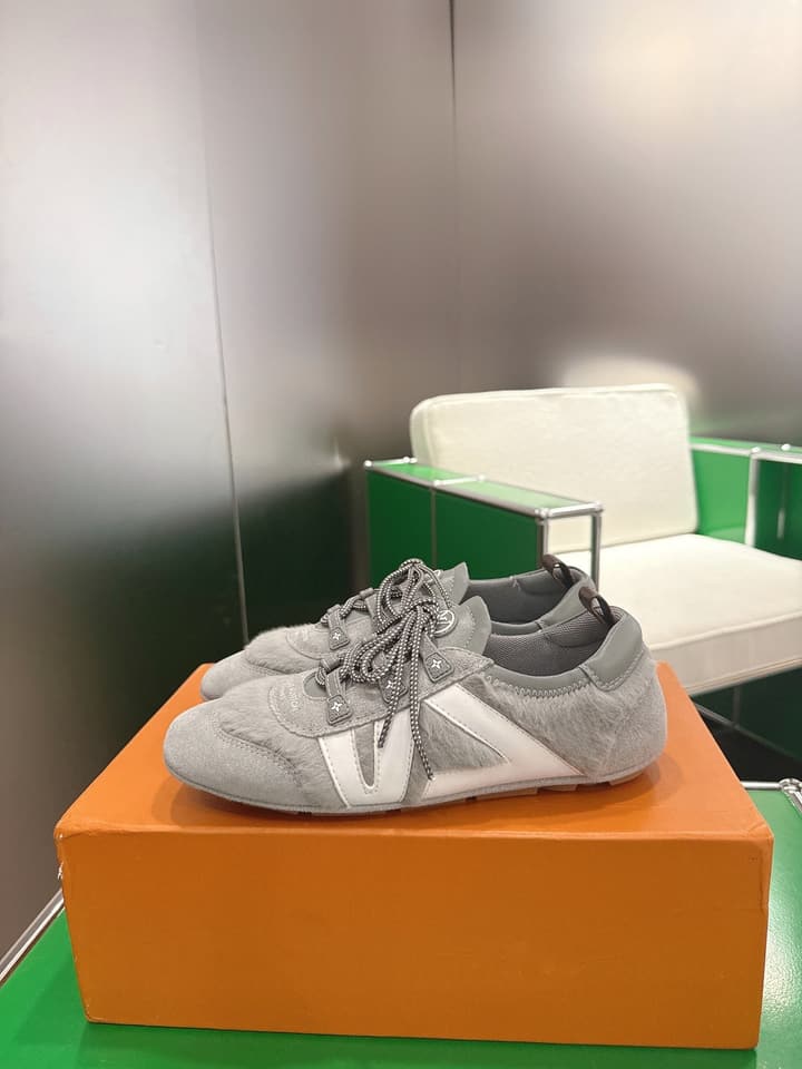 Louis Vuitton Sneakerina Ballet Sneakers in Chocolate Brown
