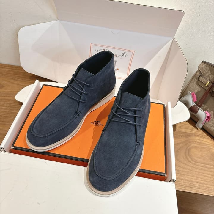 Hermès Classic Couple's Sandals – SS25 New Arrival in Black Suede