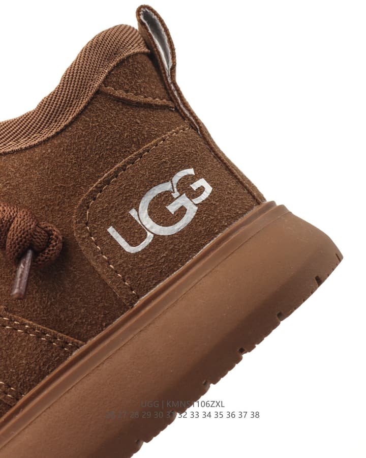 UGG Mid-Top Snow Boots – Kids Collection in Classic Tan Slip-on Boot