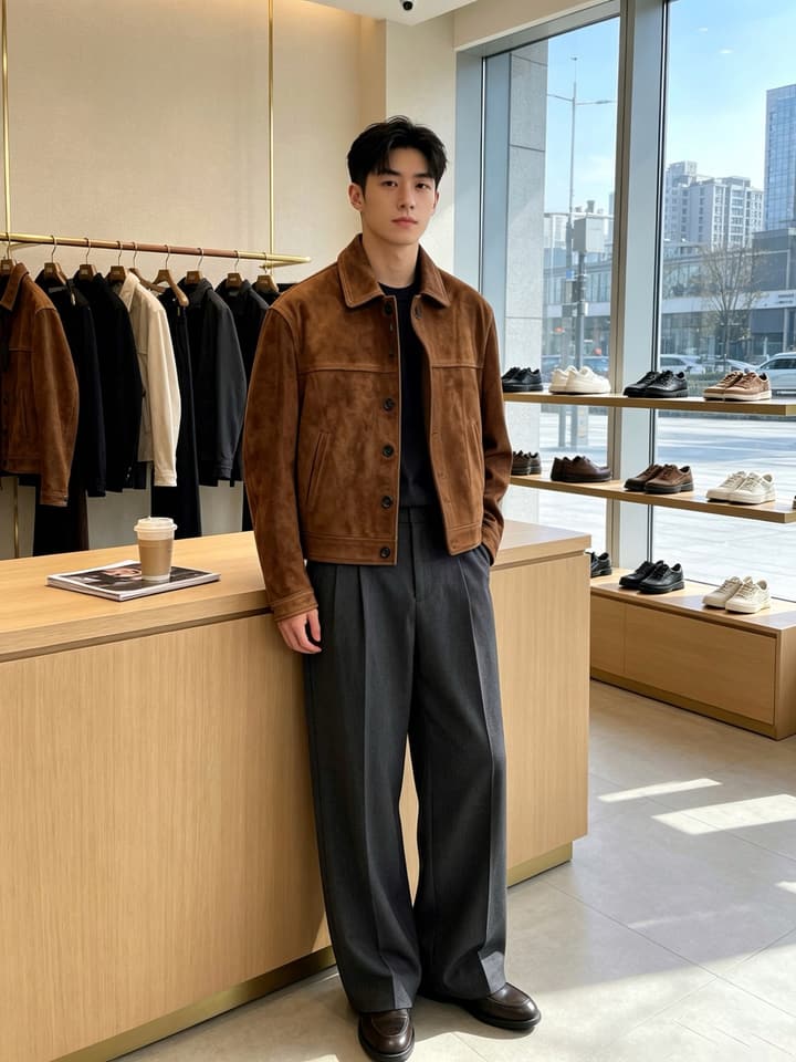 Prada Imported Leather Jacket