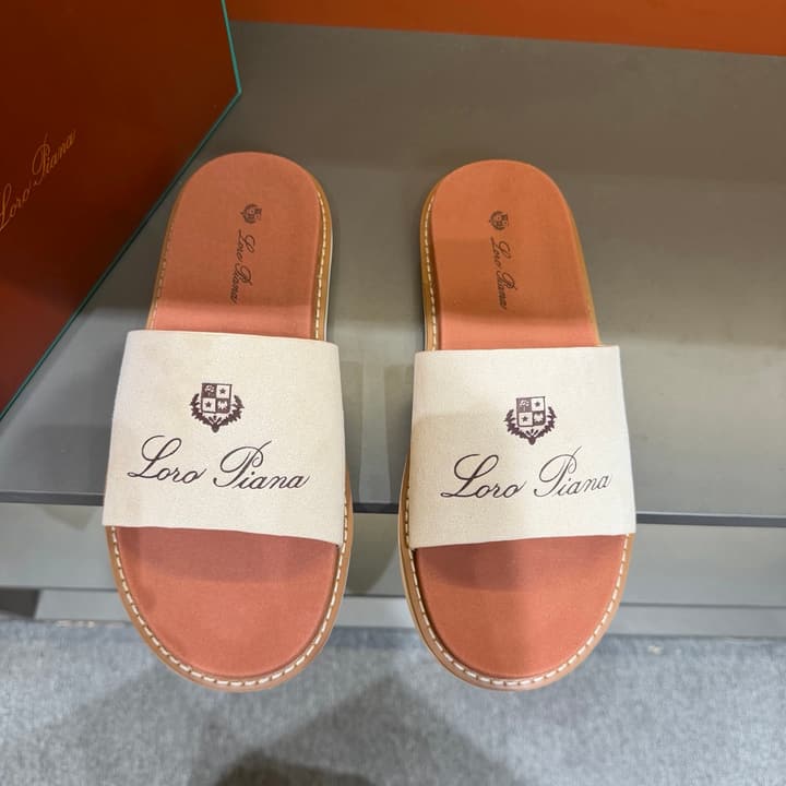 Loro Piana Summer Walk Crisscross Mules