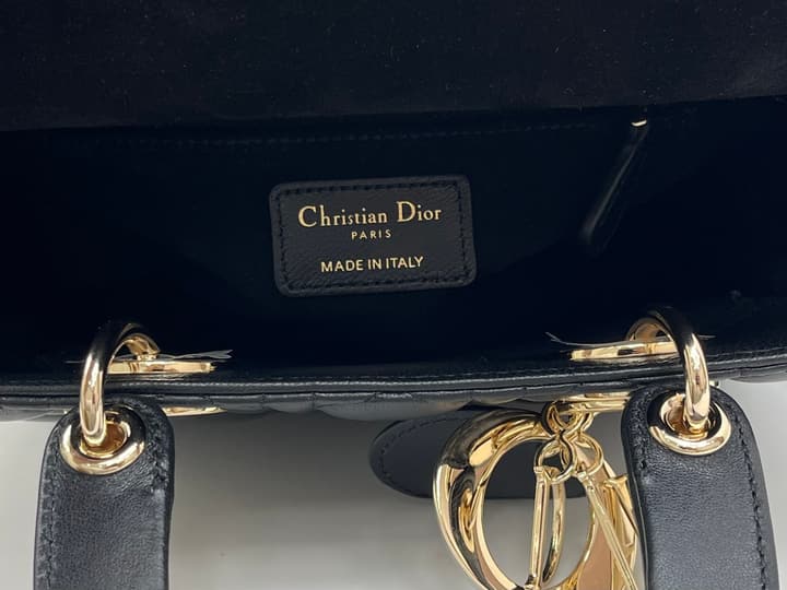 Dior Lady Dior My ABCDior Bow Handbag in Classic Black