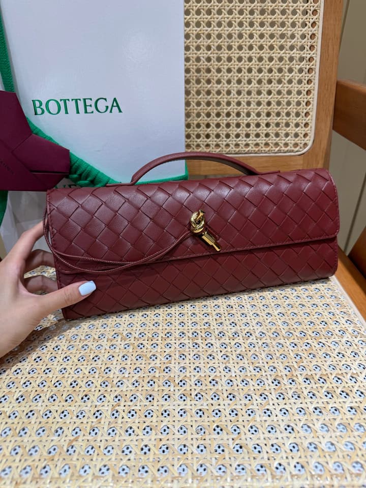 Bottega Veneta Andiamo Clutch Bag