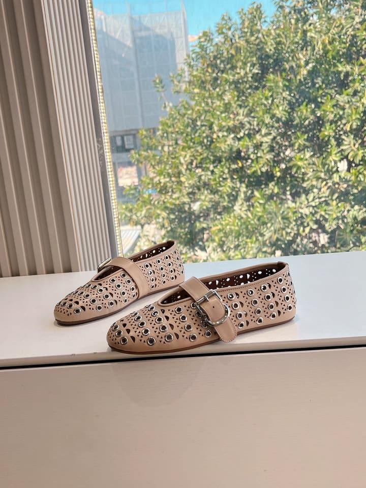 Alaïa French Fairy Ballet Flats – 2025