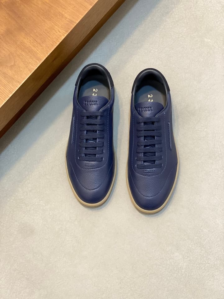 Zegna 232 Suede Sneakers – Spring/Summer Collection