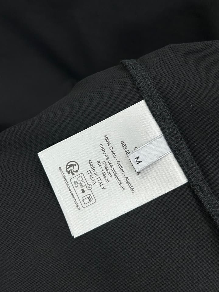 Dior 3D Logo High-Count Cotton T-Shirt – 2026SS in Black With Blue Graffiti Logo