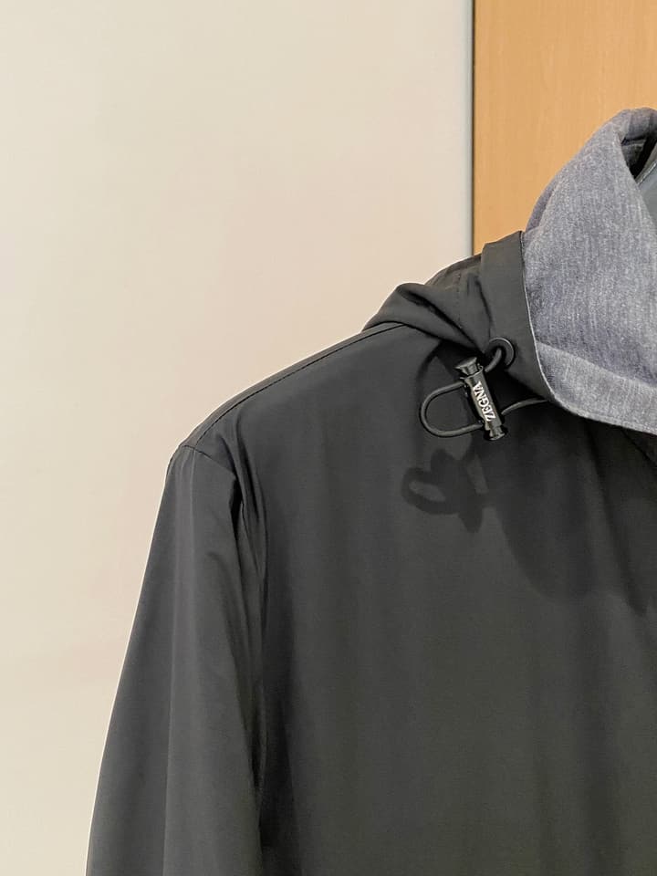 Zegna 2025 Men's Casual Jacket – 2025 Collection in Charcoal Gray