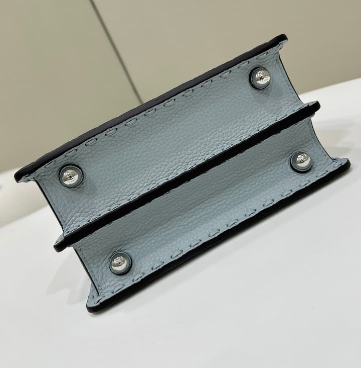 Fendi Peekaboo I See You Petite Satchel in Classic Black