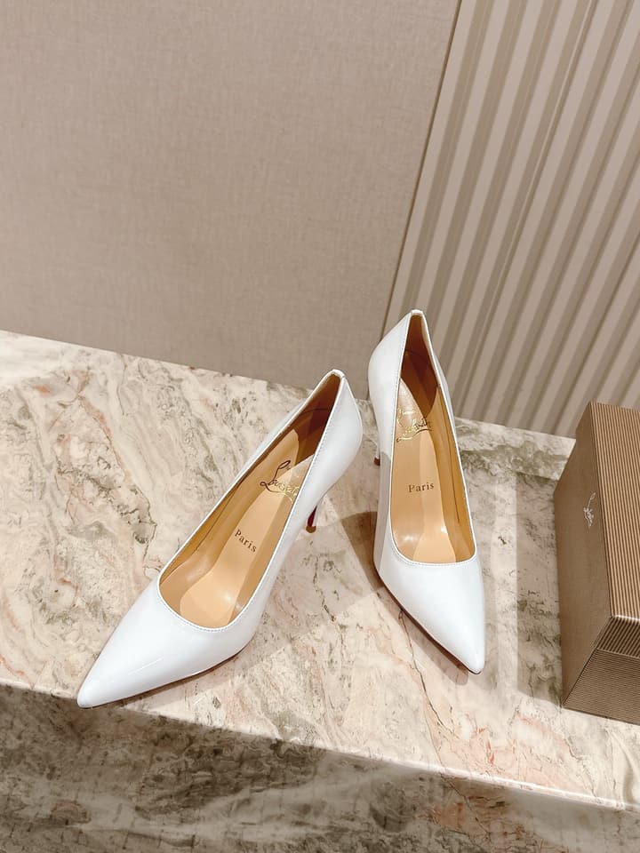 Christian Louboutin Platform Heeled Sandals – 2025 SS Show Model in Black Suede