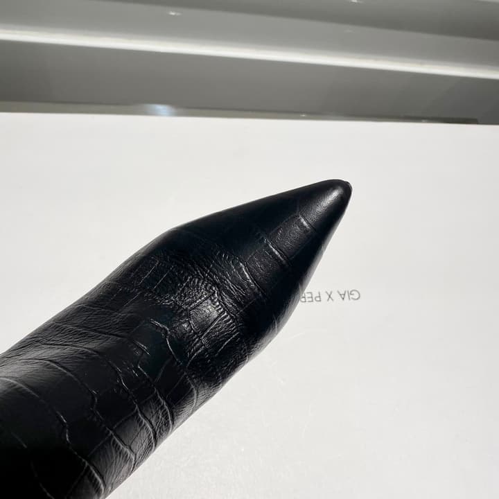 Paris Texas Crocodile Embossed Knee-High Boots – 2022 FW in Black Croc Embossed
