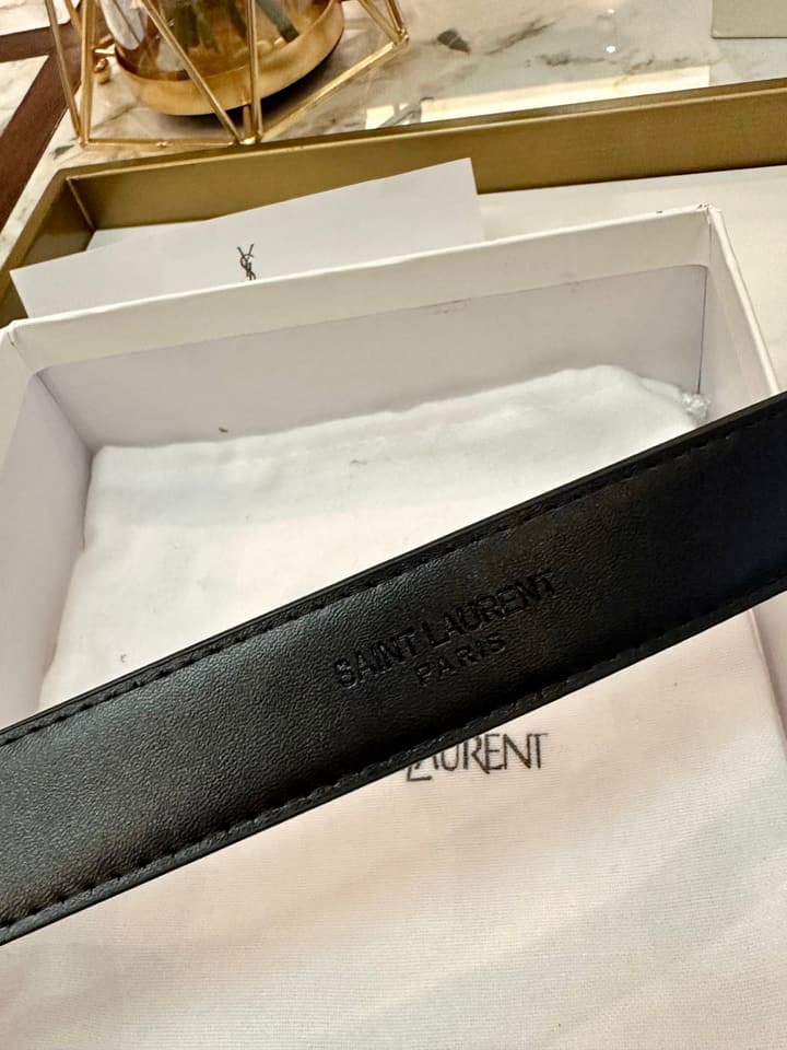 Saint Laurent Classic Leather Belt – 3.0cm