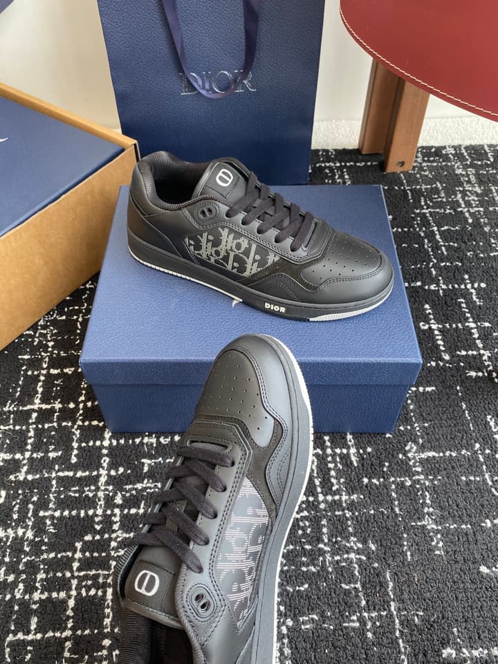 Dior B27 High-Top Sneakers – 25 Collection in Black