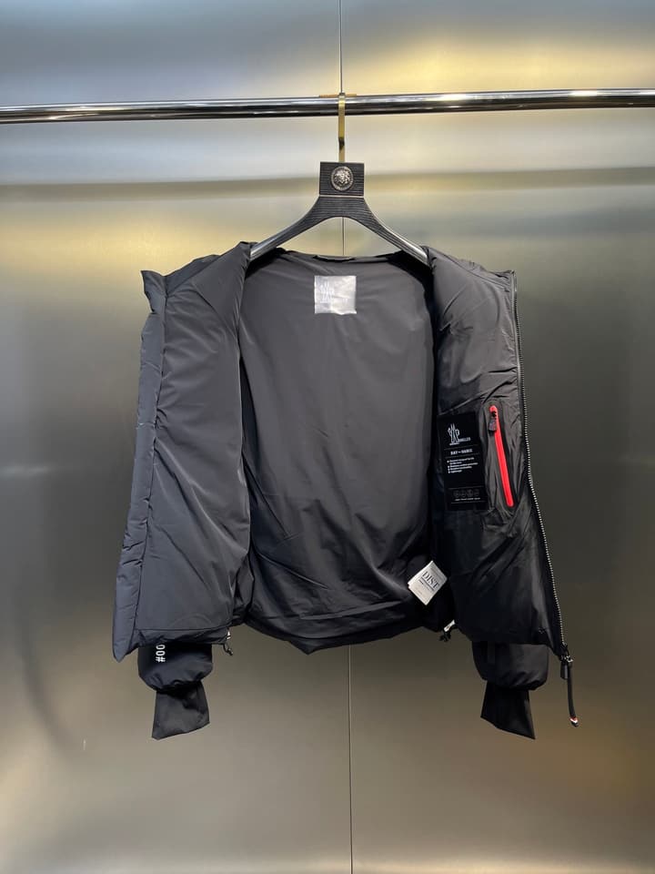 Moncler Grenoble Arcesaz Hooded Down Jacket in Black
