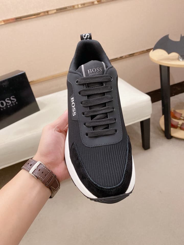 Boss Latest Casual Men's Sneakers in Dark Gray