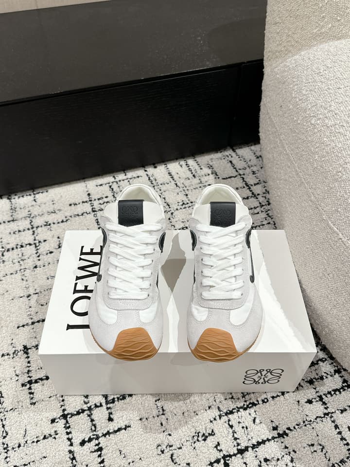 Loewe Ballet Runner 2.0 Sneakers – 2025 Runway Collection in Black