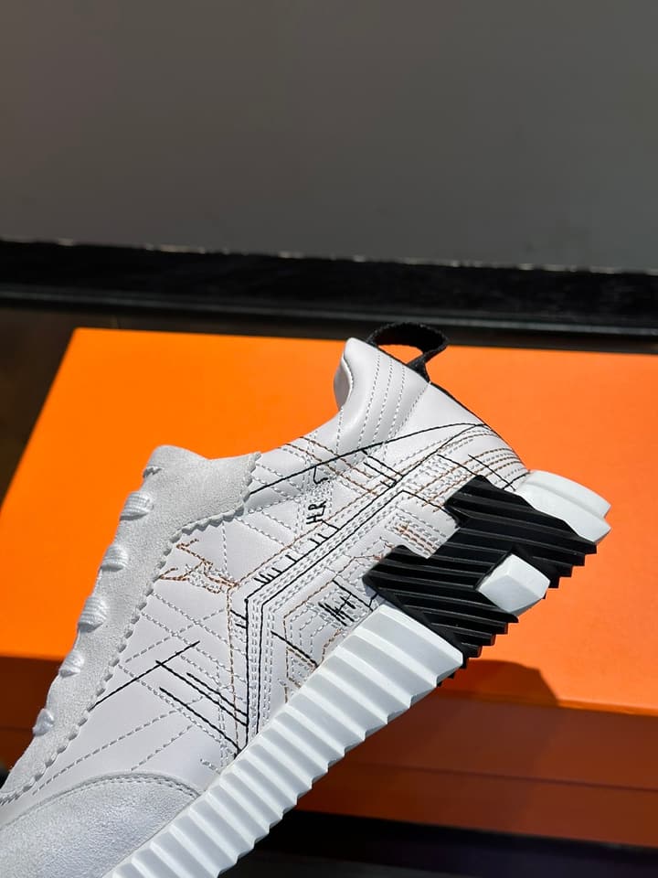 Hermès Bouncing Sneakers in Black 1