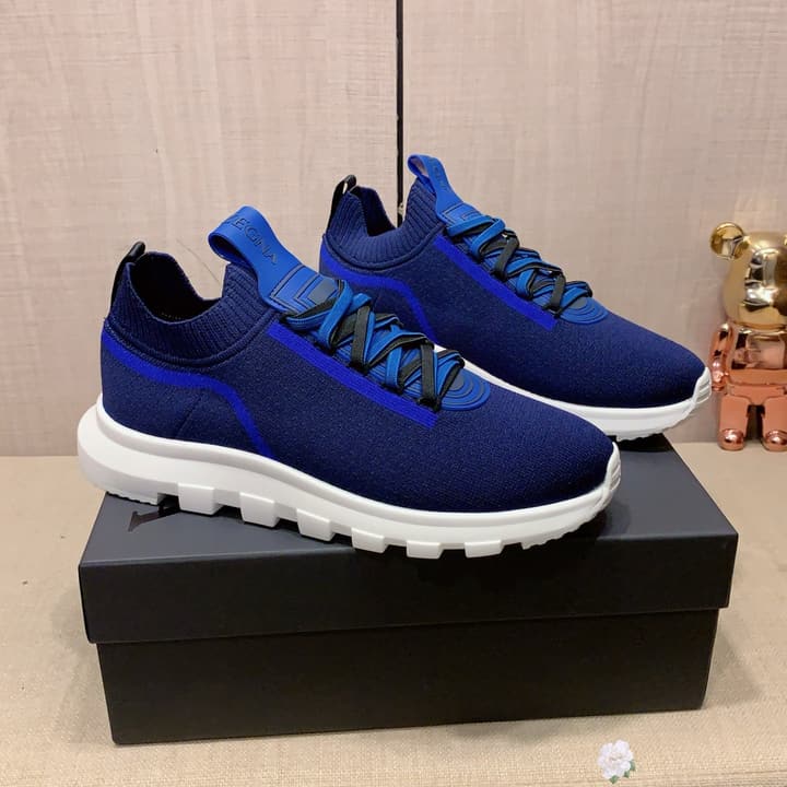 Zegna Latest Casual Sneakers in Black