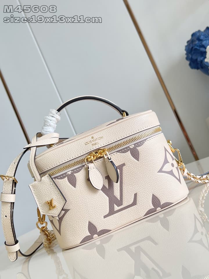 Louis Vuitton Vanity Small Handbag – M45608 in Black