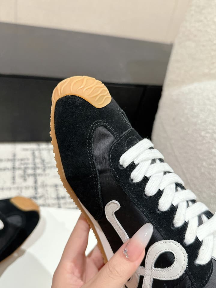Loewe Ballet Runner 2.0 Sneakers – 2025 Runway Collection in Black