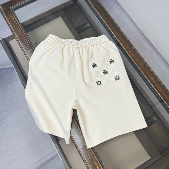 Loewe Casual Shorts – 2026 Spring/Summer Collection in Apricot