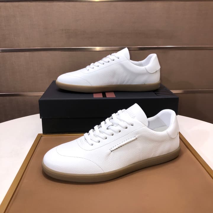 Zegna 232 Suede and Leather Sneakers