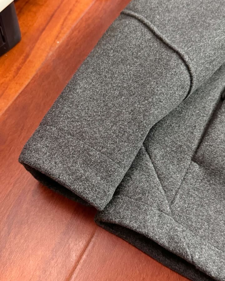 Arc'teryx Sawyer Wool Hoody Softshell Jacket in Dark Gray
