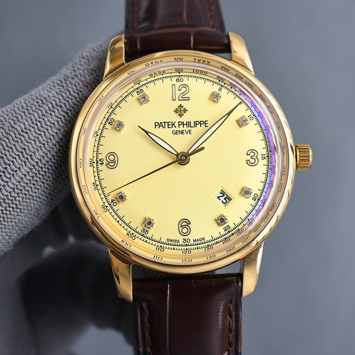 Patek Philippe Automatic Watch – 2022 Collection in Gold