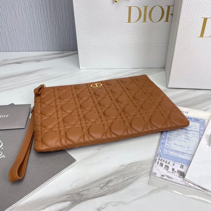 Dior Clutch Bag in Classic Black