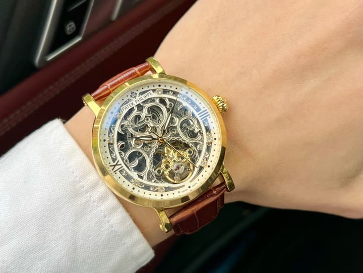 Patek Philippe Men's Skeleton Automatic Watch